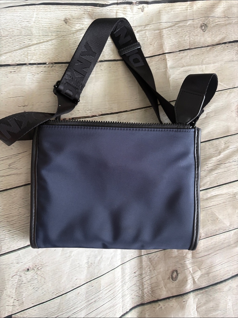 DKNY Navy and Black Messenger Crossbody Bag - Picture 4 of 4